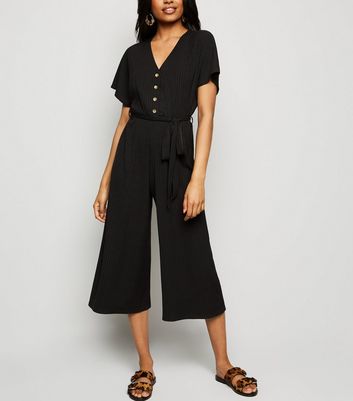 womens black jumpsuit petite