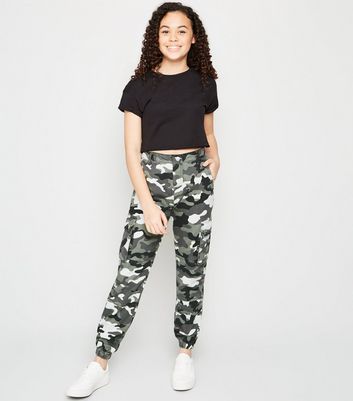 camo trousers womens new look