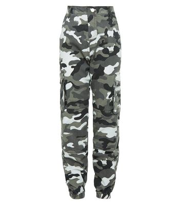 new look girls camo trousers