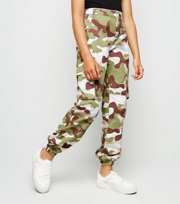 New look camo joggers on sale