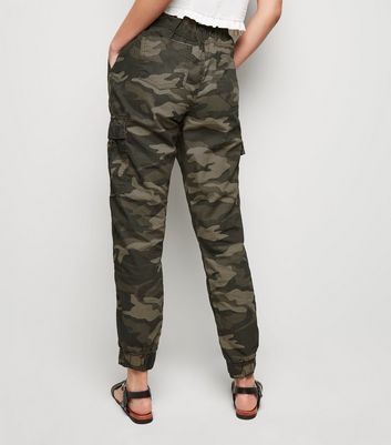 women's camouflage cargo trousers