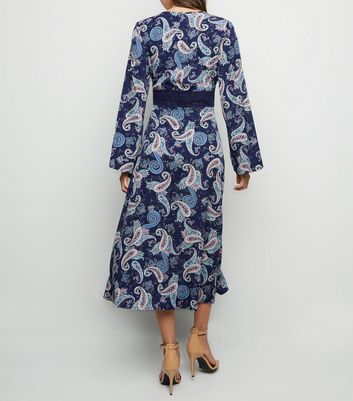 new look paisley dress