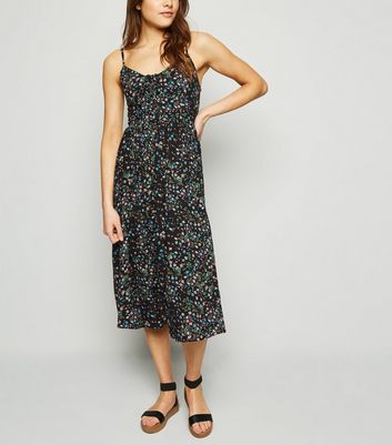 tie up midi dress