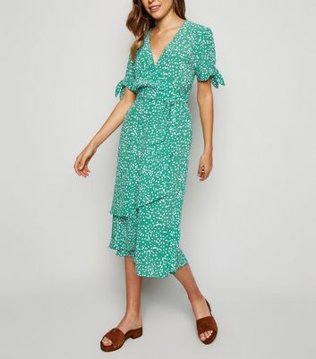 New Look Wrap Midi Dress Factory Sale ...