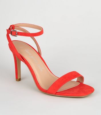 wide fit coral sandals