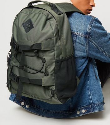 Image of Khaki Large Hiker Backpack New Look