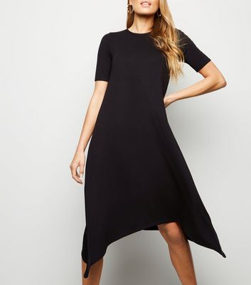 black handkerchief dress