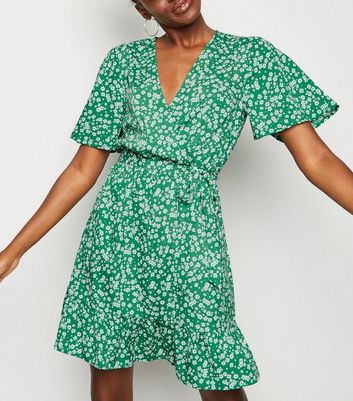 New Look Floral Wrap Dress on Sale, UP TO 62% OFF | www.loop-cn.com