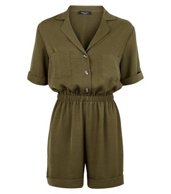 petite khaki jumpsuit