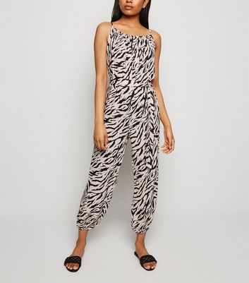 tiger print jumpsuit