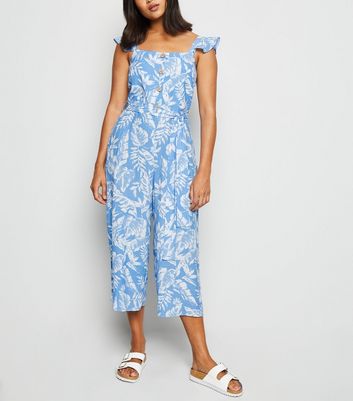 petite blue jumpsuit