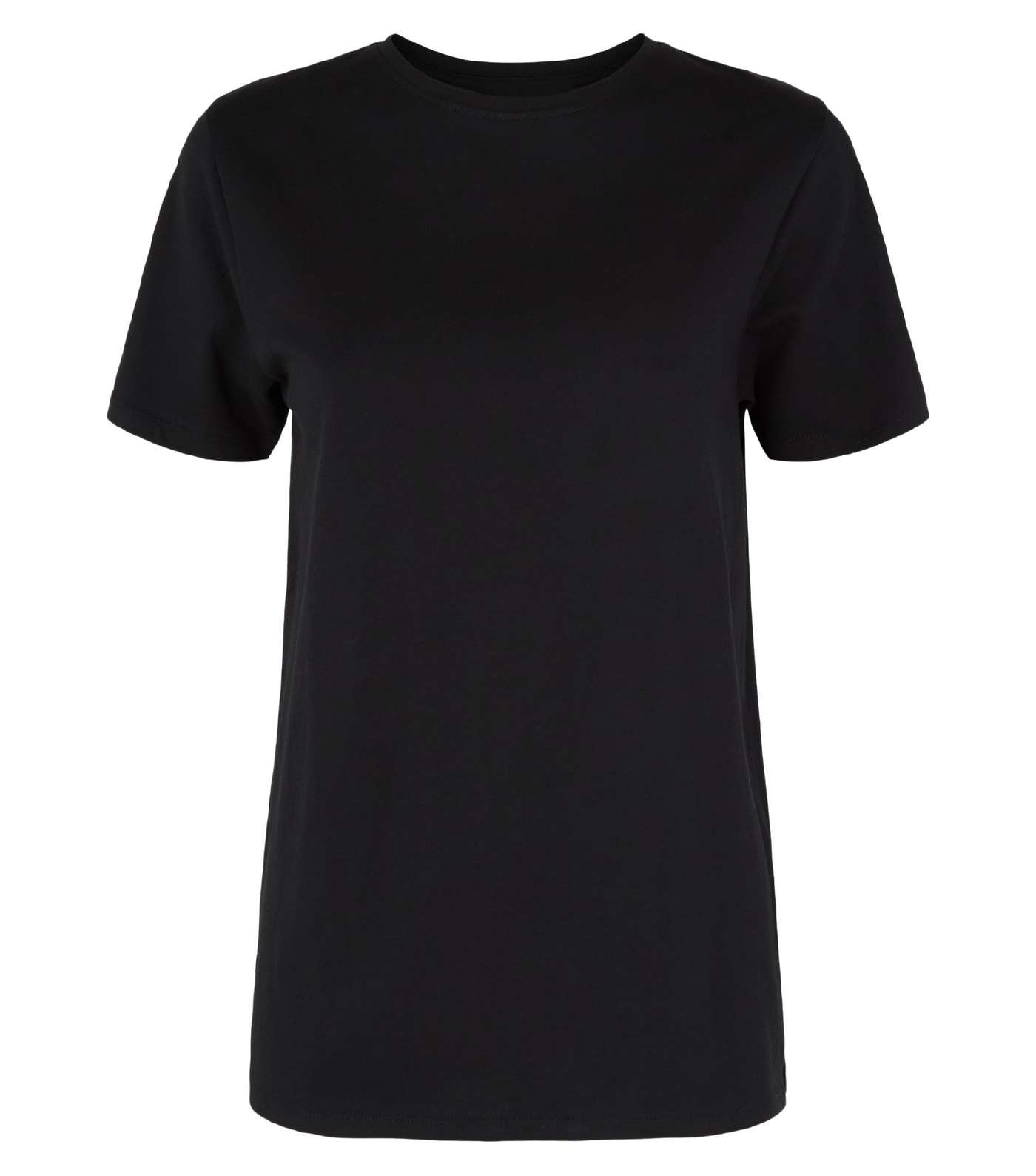 Tall Black Organic Cotton T-Shirt Image 4