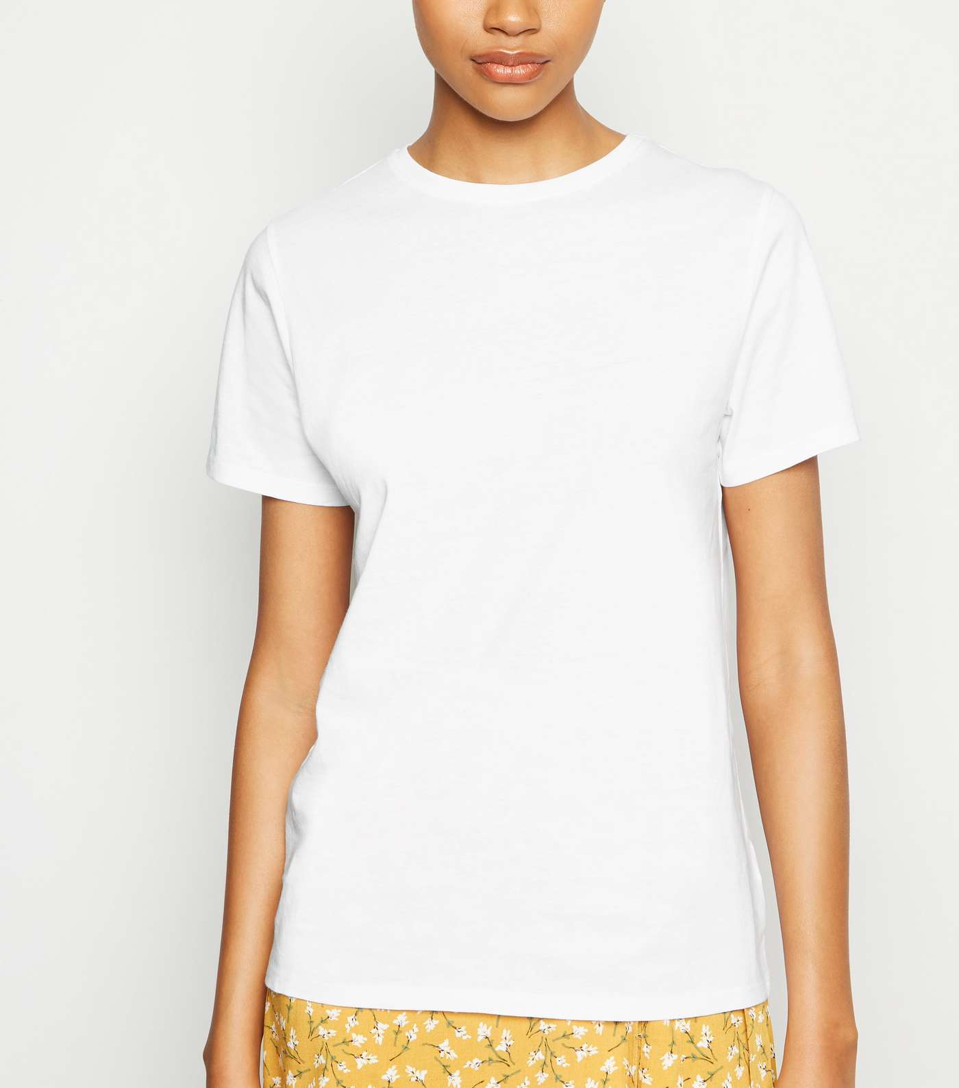 Tall White Cotton T-Shirt