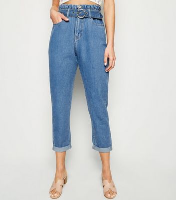 new look paperbag jeans