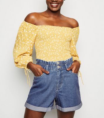 new look denim shorts womens