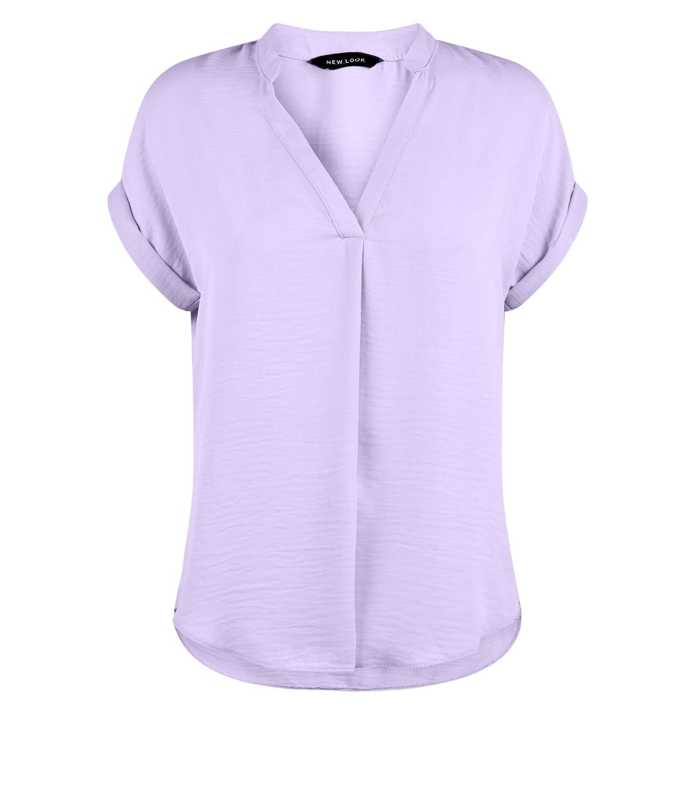 Lilac Short Sleeve Overhead Shirt Image 4