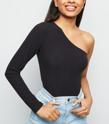 one shoulder bodysuit