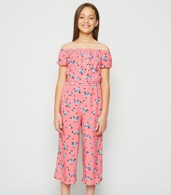 pink girls jumpsuit