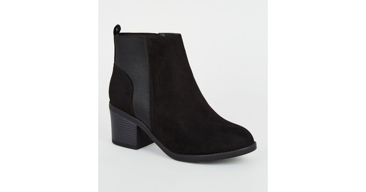 suedette chelsea boots