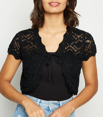 red shrug new look
