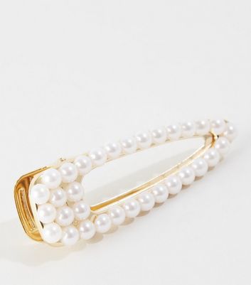 faux pearl hair accessories