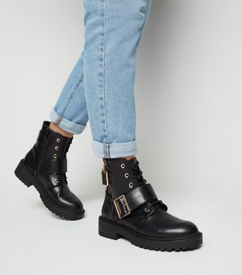 new look zip boots