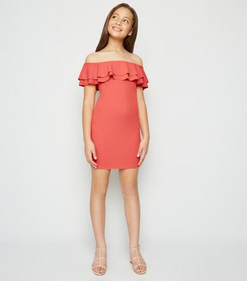 ladies coral dresses