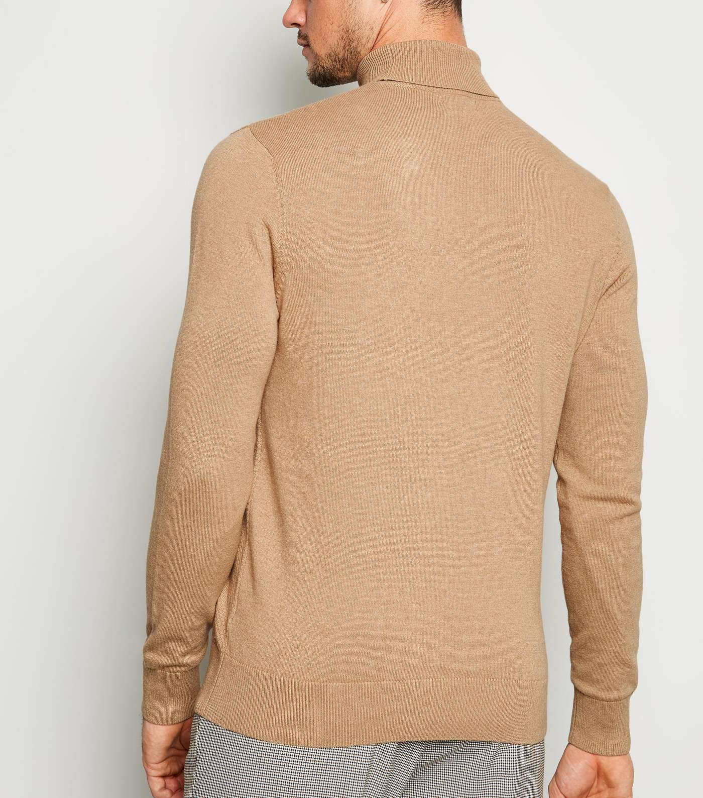 Stone Textured Roll Neck Jumper Image 5