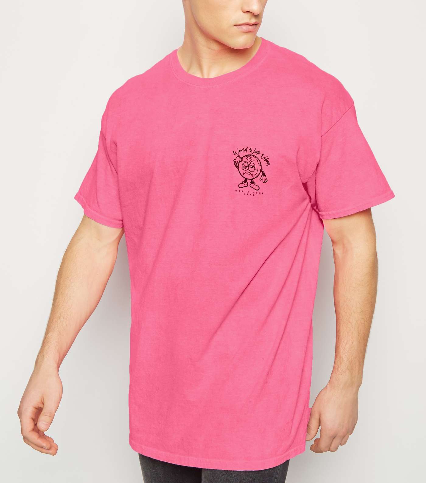 Pink Neon World Tour Logo T-Shirt
