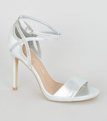 new look silver shoes sale