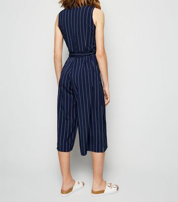 new look pinstripe jumpsuit