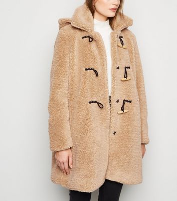 Next white teddy duffle coat Clearance