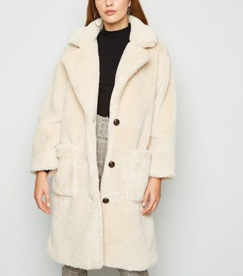 blue vanilla teddy coat