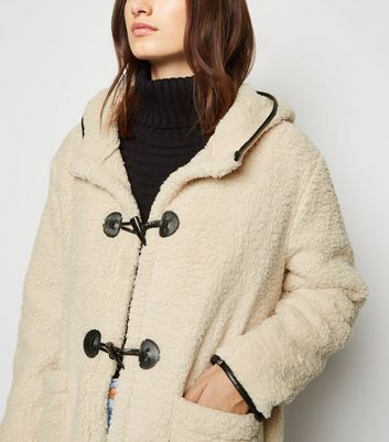 Duffle coat beige online femme