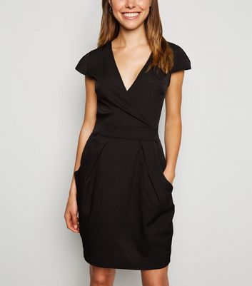 blue vanilla black tulip dress