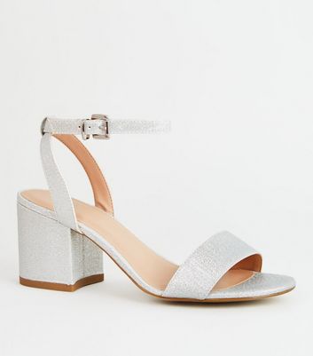 girls silver sandals