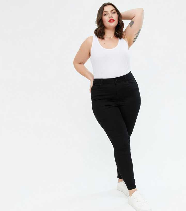 Curves Black Jenna Skinny Jeans
