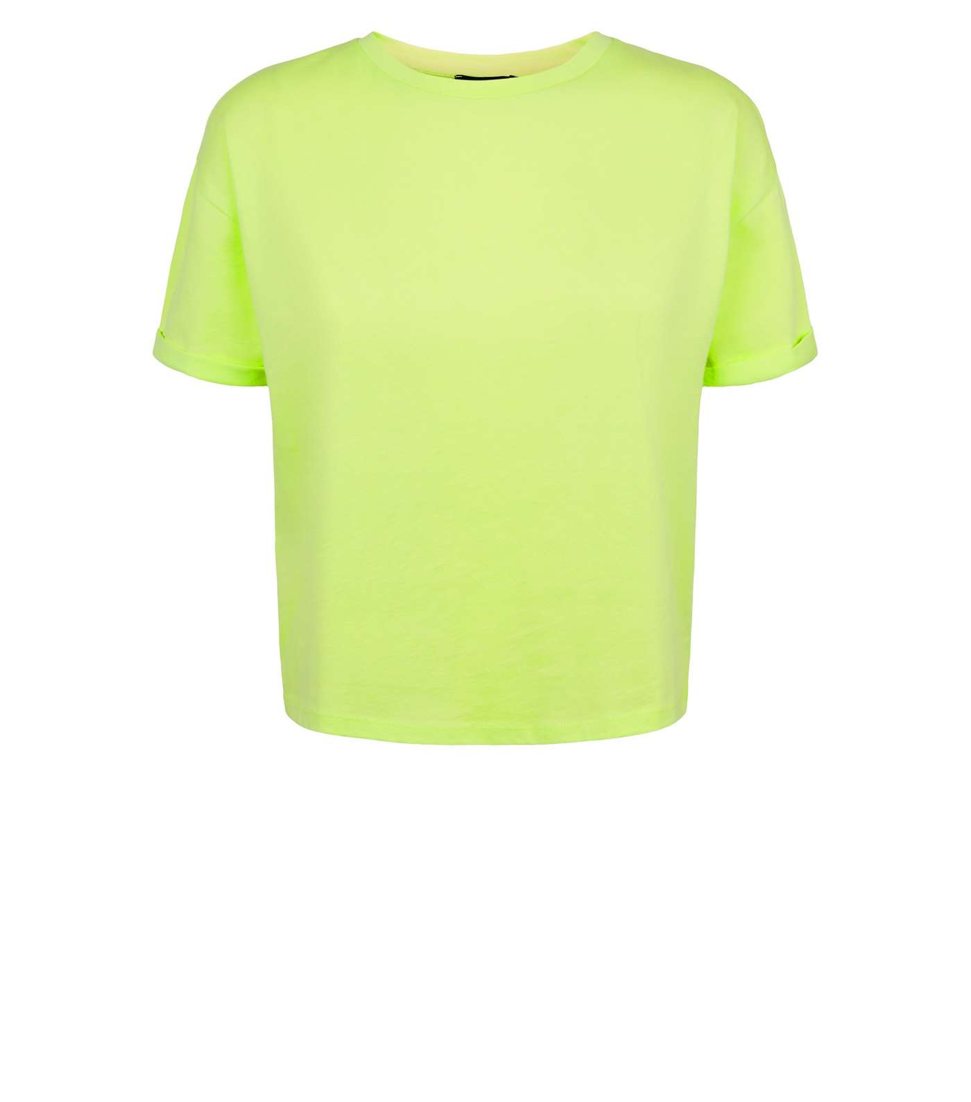 Light Green Boxy Crop T-Shirt Image 4