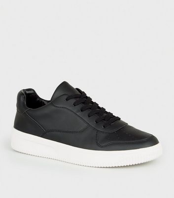 New look store lace up trainers