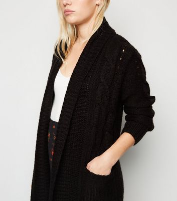 petite black cardigan