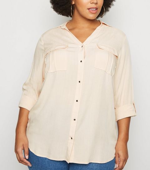 Curves Stone Utility Shirt 
