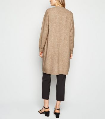 new look beige cardigan