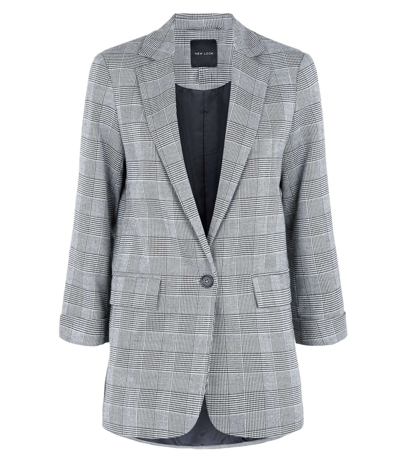 Light Grey Check Coat SF722361-LGR – RoyalTag