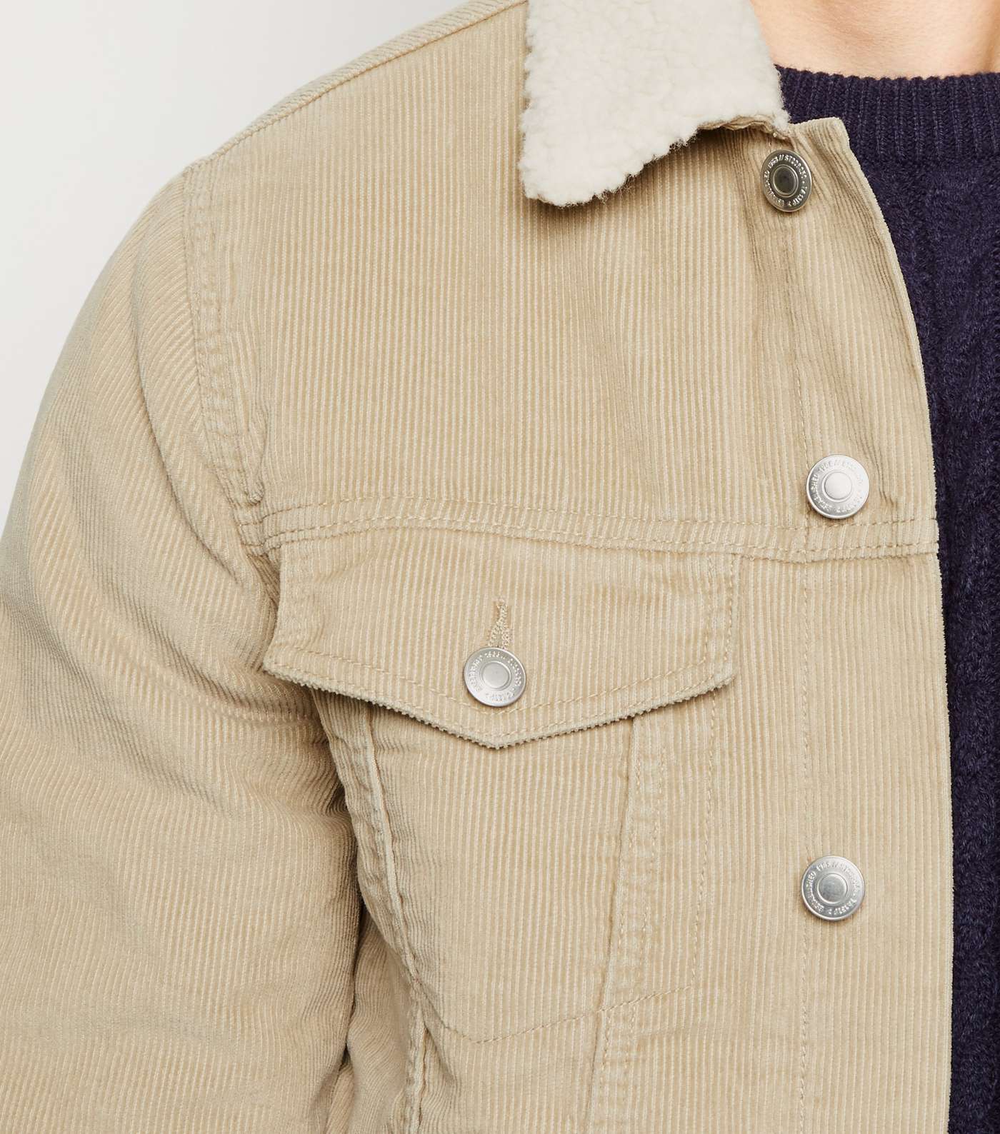 Stone Cord Teddy Lined Jacket  Image 3