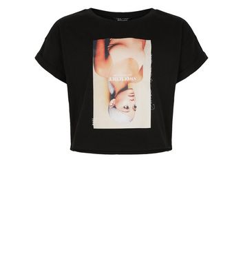 ariana grande black t shirt