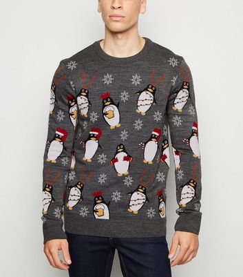 mens penguin jumper