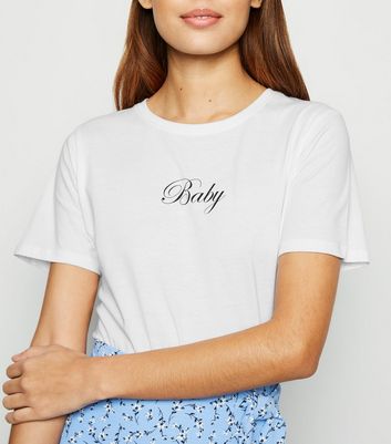 baby slogan t shirt