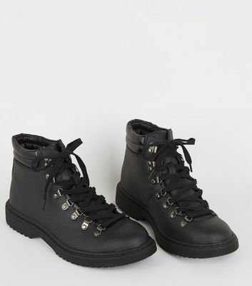 mens black hiker boots