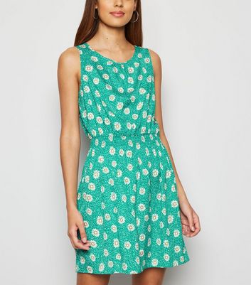 new look shirred waist dress
