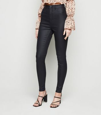 tall leather jeans